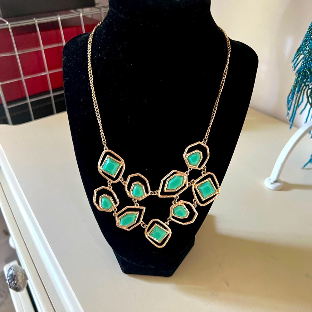 Statement necklace. Great for summer